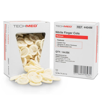 Nitrile Finger Cot, Pre-rolled Small