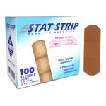 Dukal | Flexible Fabric Stat Strip® Adhesive Bandages 1 x 3 | 15215