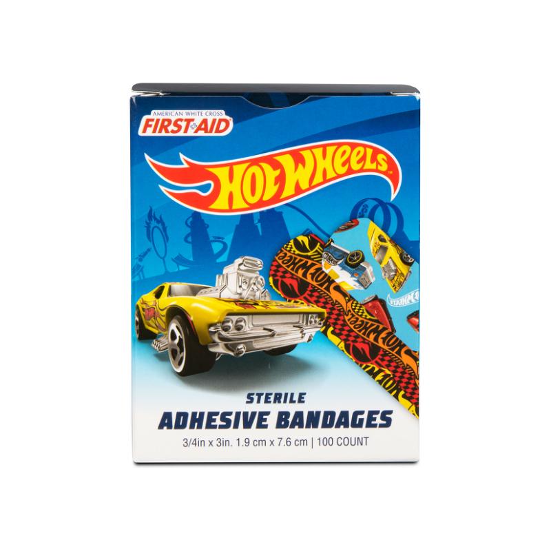Dukal | Hot Wheels™ Stat Strip® Adhesive Bandages 3/4 x 3 | 1087750