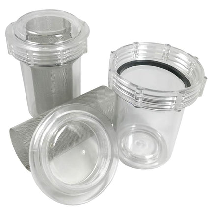 Evac Canisters with Mesh Screen 3-1/2 x 4-3/8