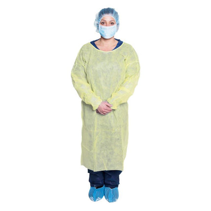 Isolation Gown XL, Yellow