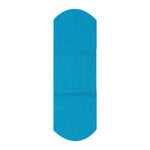 Dukal | Metal Detectable Fabric Adhesive Bandages 1 x 3, Blue | 99918