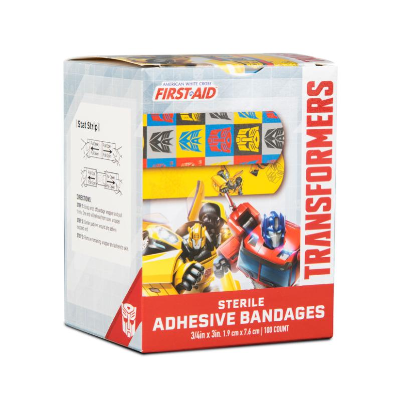 Dukal | Transformers Stat Strip® Adhesive Bandages 3/4 x 3 | 10847