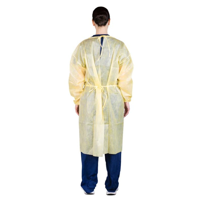 Dukal | Multi-Layer Isolation Gown, Universal, Yellow | 315-GSS