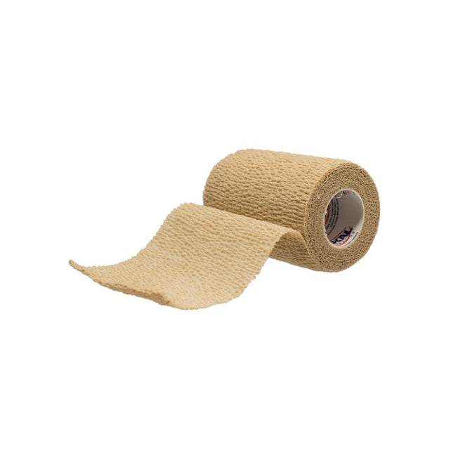 Dukal | Non-Sterile Cohesive Bandage 3" x 5 yd, Tan | 8036TLF