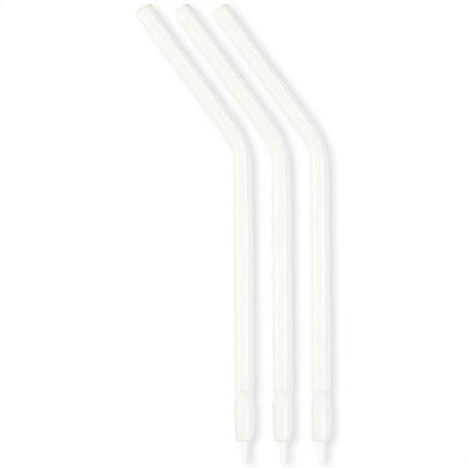 Air/Water Syringe Tips with Plastic Core White