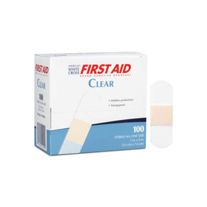 Clear Adhesive Bandages 1 x 3 1490033