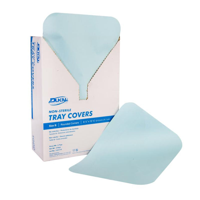 Dukal | Tray Covers 8-1/2" x 12-1/4", Blue | 27503