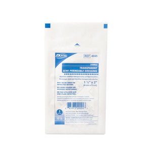 Dukal | Sterile Transparent Semi-Permeable Dressing 1.5" x 2" | 4045