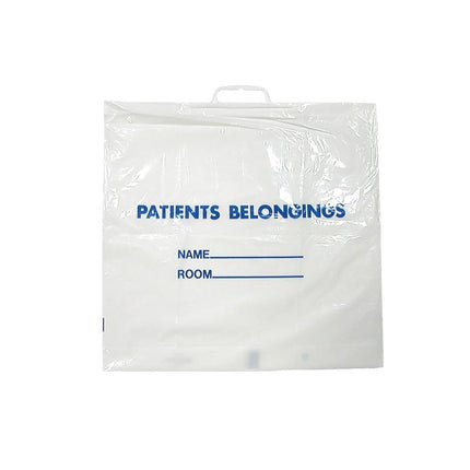 Patient Belonging Bags 20 x 18.5, White