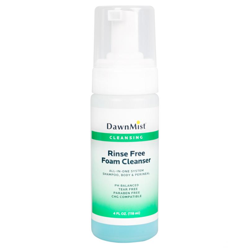 Dukal | Rinse Free Foam Cleanser, 4 oz | RFFC04
