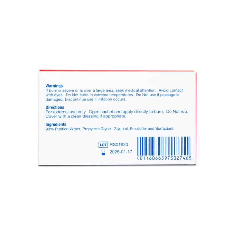 Dukal | Sterile Burn Gel Sachet 3.5 gm | 7007105-6