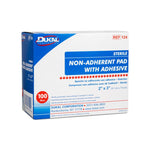 Dukal | Sterile Non Adherent Pad with Adhesive 2" x 3" | 124