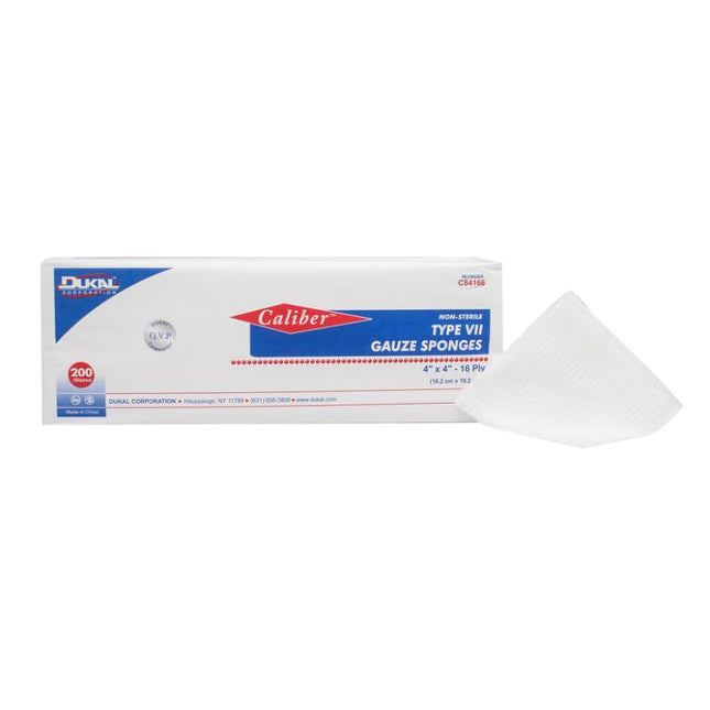 Dukal | Non-Sterile Type VII Gauze Sponges 4" x 4" 16-Ply | C84166