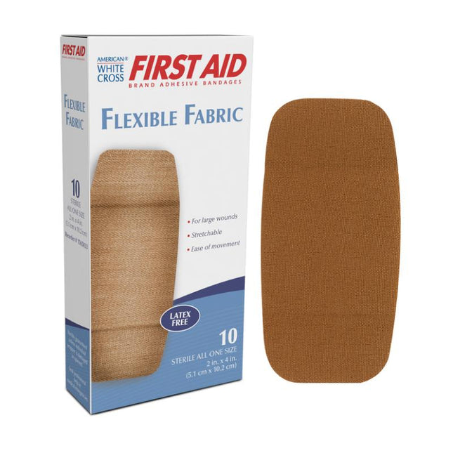 Dukal | Flexible Fabric Adhesive Bandages 2 x 4, XL | 1565033