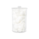 Dukal | Plastic Sundry Jar, 6 1/2" x 4", Clear | 4019