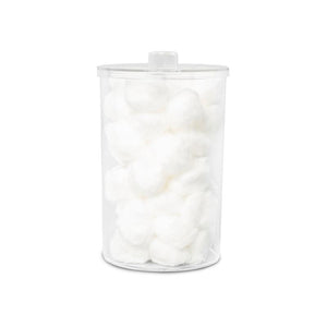 Dukal | Plastic Sundry Jar, 6 1/2" x 4", Clear | 4019