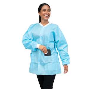 Dukal | FitMe Lab Jackets L Sky Blue | UGJ-6501-L
