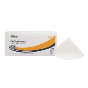 Dukal | Non-Sterile Basic Care Gauze Sponge 3" x 3" 12-Ply | 8508