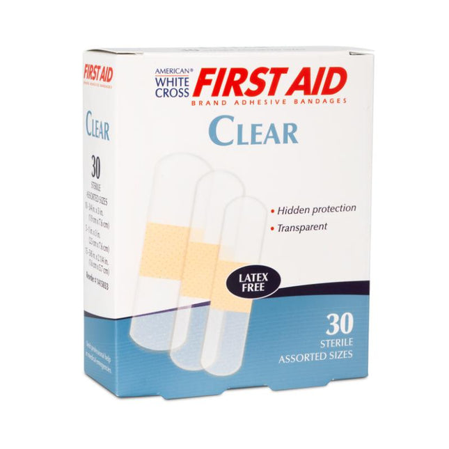 Dukal | Clear Adhesive Bandages, Assorted Sizes | 1415033