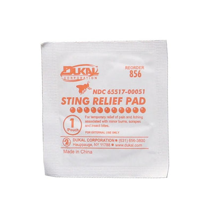 Sting Relief Pad Medium 2-Ply | 856-1000 | | Antiseptics & Cleansing, Sting Kill Wipes | Dukal | SurgiMac