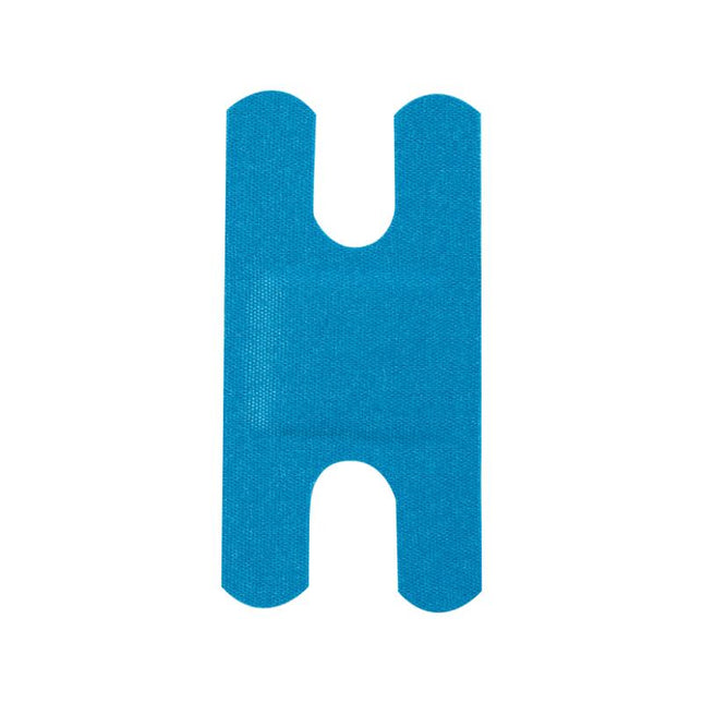 Dukal | Flexible Fabric Adhesive Bandages Knuckleband 1-1/2 x 3, Blue | 1637025