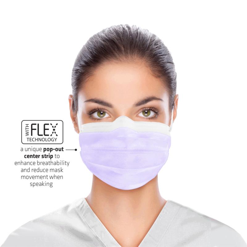 Dukal | Flex Mask Level 1 Ear-Loop Lavender | ULM-6184