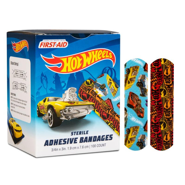 Dukal | Hot Wheels™ Stat Strip® Adhesive Bandages 3/4 x 3 | 1087750