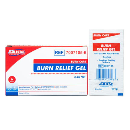 Sterile Burn Gel Sachet 3.5 gm | 7007105-6 | | Burn Care, Burn Gel, Sachets & Bottles, Sterile | Dukal | SurgiMac