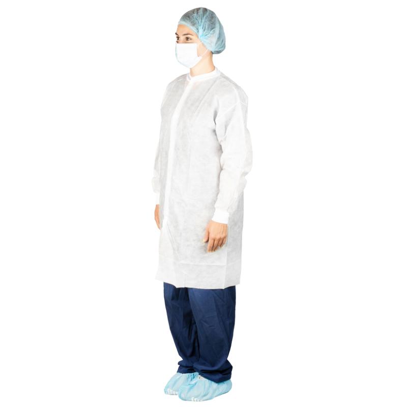 Dukal | Lab Coat without Pockets XL, White | 343