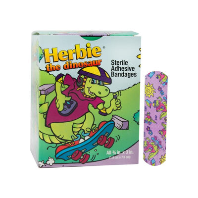 Herbie Stat Strip® Adhesive Bandages 3/4 x 3