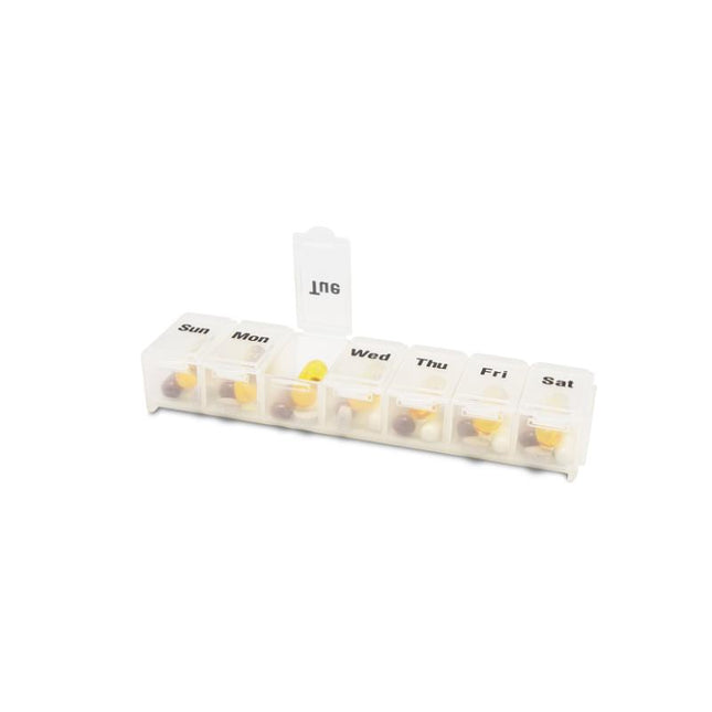 Dukal | Weekly Pill Box 6.75" x 1" x 1" | 6347