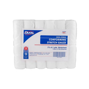 Dukal | Non-Sterile Conforming Stretch Gauze 3" x 4.1 yd | 603