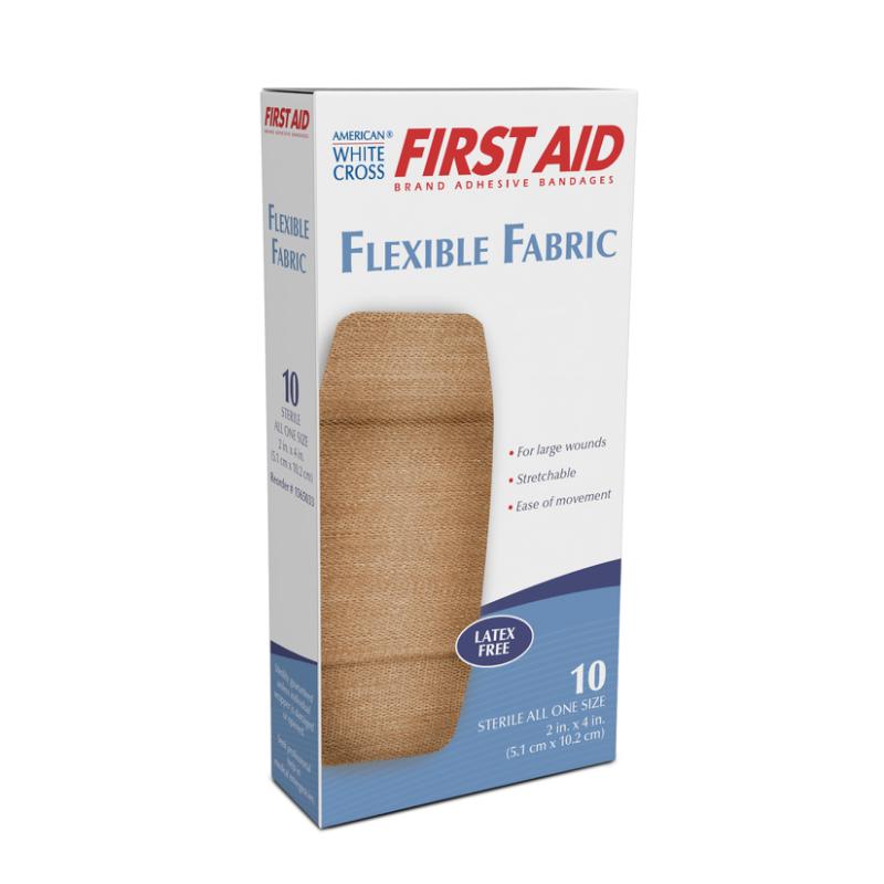 Dukal | Flexible Fabric Adhesive Bandages 2 x 4, XL | 1565033