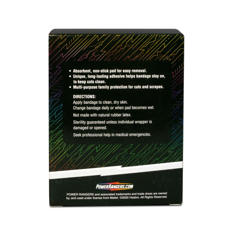 Dukal | Power Rangers Stat Strip® Adhesive Bandages 3/4 x 3 | 1087753