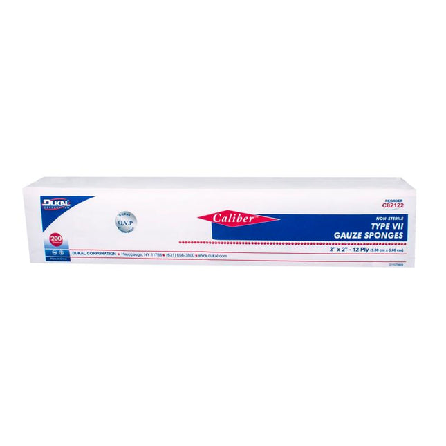 Dukal | Non-Sterile Type VII Gauze Sponges 2" x 2" 12-Ply | C82122