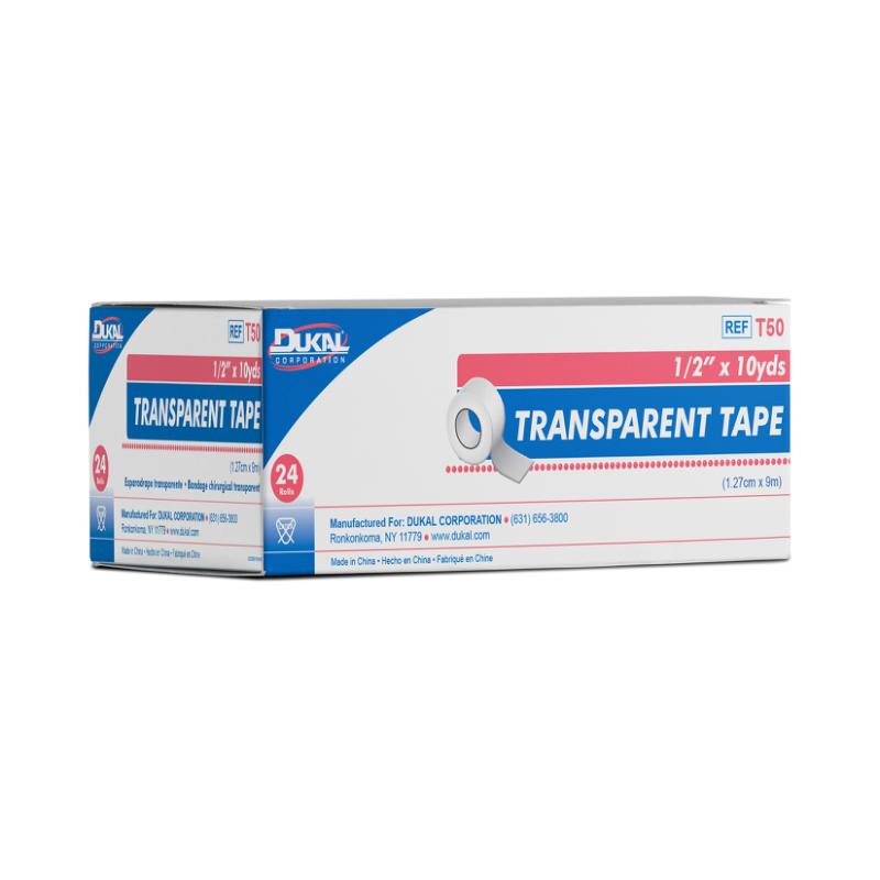 Dukal | Transparent Tape 1/2 x 10 yd | T50