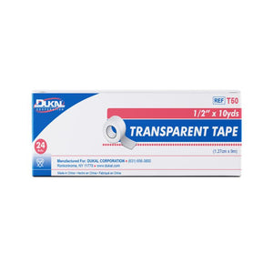 Dukal | Transparent Tape 1/2 x 10 yd | T50