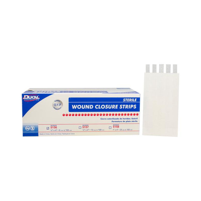 Dukal | Sterile Wound Closure Strip 1/4" x 4" | 5156