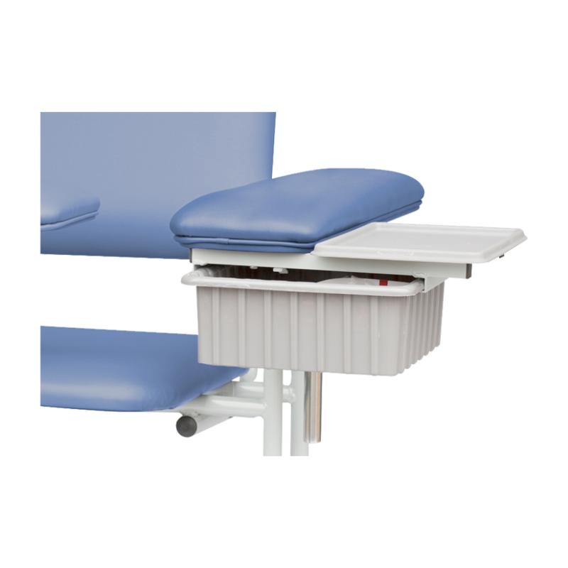 Blood Draw Chair Accessory Tray Drawer and Drawer Assembly For Blood Drawing Chairs 4388