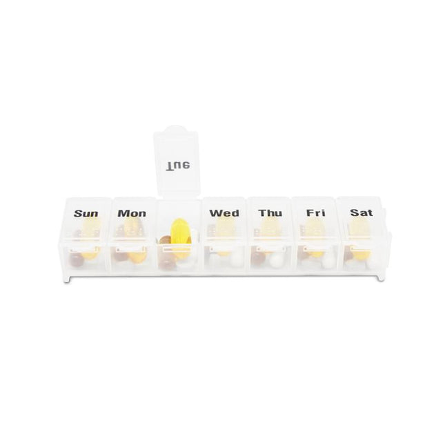 Dukal | Weekly Pill Box 6.75" x 1" x 1" | 6347