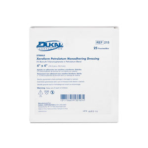 Dukal | Sterile Xeroform Dressing 4" x 4" | 215
