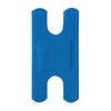 Metal Detectable Fabric Adhesive Bandages Knuckleband 1-1/2 x 3, Blue