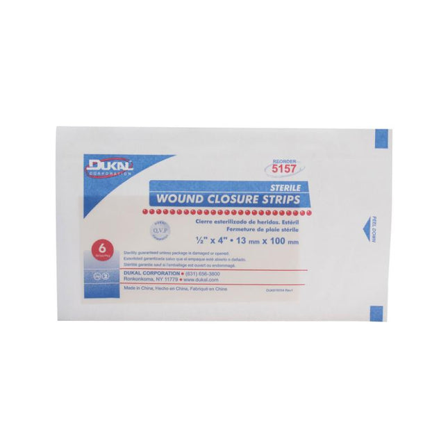 Dukal | Sterile Wound Closure Strip 1/2" x 4" | 5157