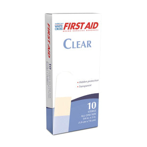 Dukal | Clear Adhesive Bandages 3/4 x 3 | 1410033