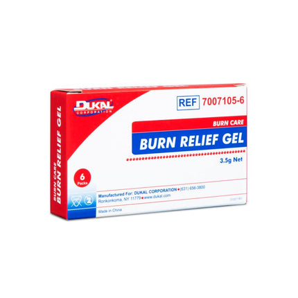 Sterile Burn Gel Sachet 3.5 gm | 7007105-6 | | Burn Care, Burn Gel, Sachets & Bottles, Sterile | Dukal | SurgiMac