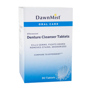 Dukal | DawnMist Denture Care Tablets, 90/Box | DEN6290-1