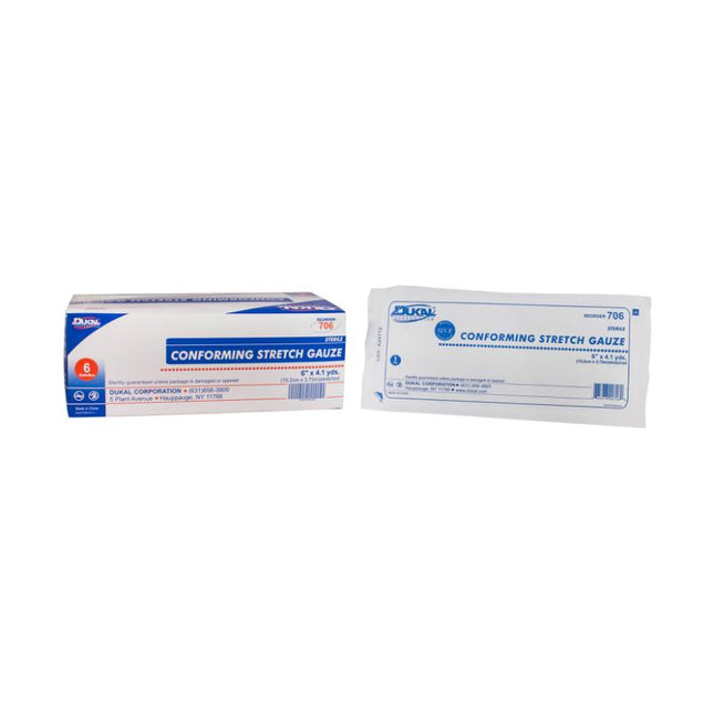 Dukal | Sterile Conforming Stretch Gauze 6" x 4.1 yd | 706