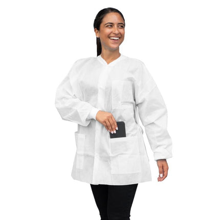 FitMe Lab Jackets L White