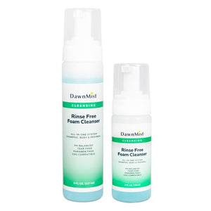 Dukal | Rinse Free Foam Cleanser, 4 oz | RFFC04